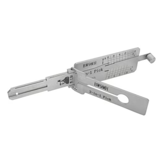 Original Lishi 2-In-1 Pick and Decoder BW9MH